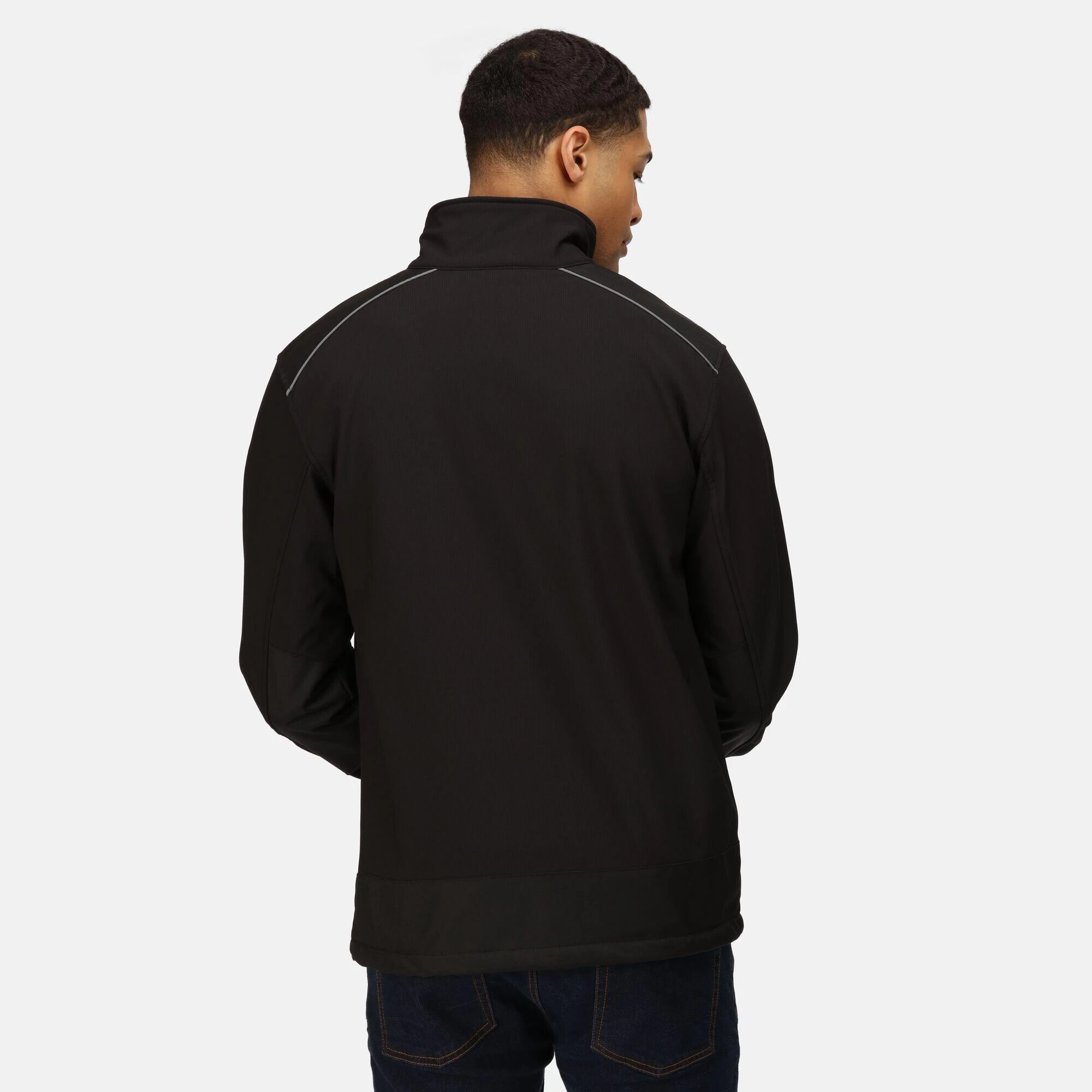 Regatta Mens Sandstorm Jacket (Black) 5 Regatta Mens Sandstorm Jacket (Black) - Image 3