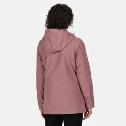 Regatta Womens/Ladies Bergonia II Hooded Waterproof Jacket (Molten Red) 58 Regatta Womens/Ladies Bergonia II Hooded Waterproof Jacket (Molten Red) -jacket shop k5f52a82180d659abda6d8867339c0861