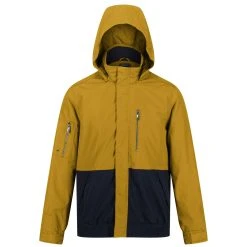 Regatta Mens Feelding Colour Block Waterproof Bomber Jacket (True Red/Navy) -jacket shop k606432475eef81cd783f9695563563e9