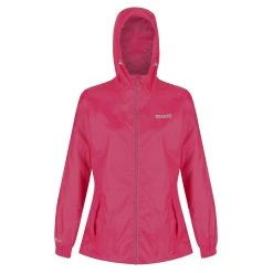 Regatta Womens/Ladies Pk It Jkt III Waterproof Hooded Jacket (Dark Cerise) -jacket shop k607b7af8945ca49670cd86eb47eefa68