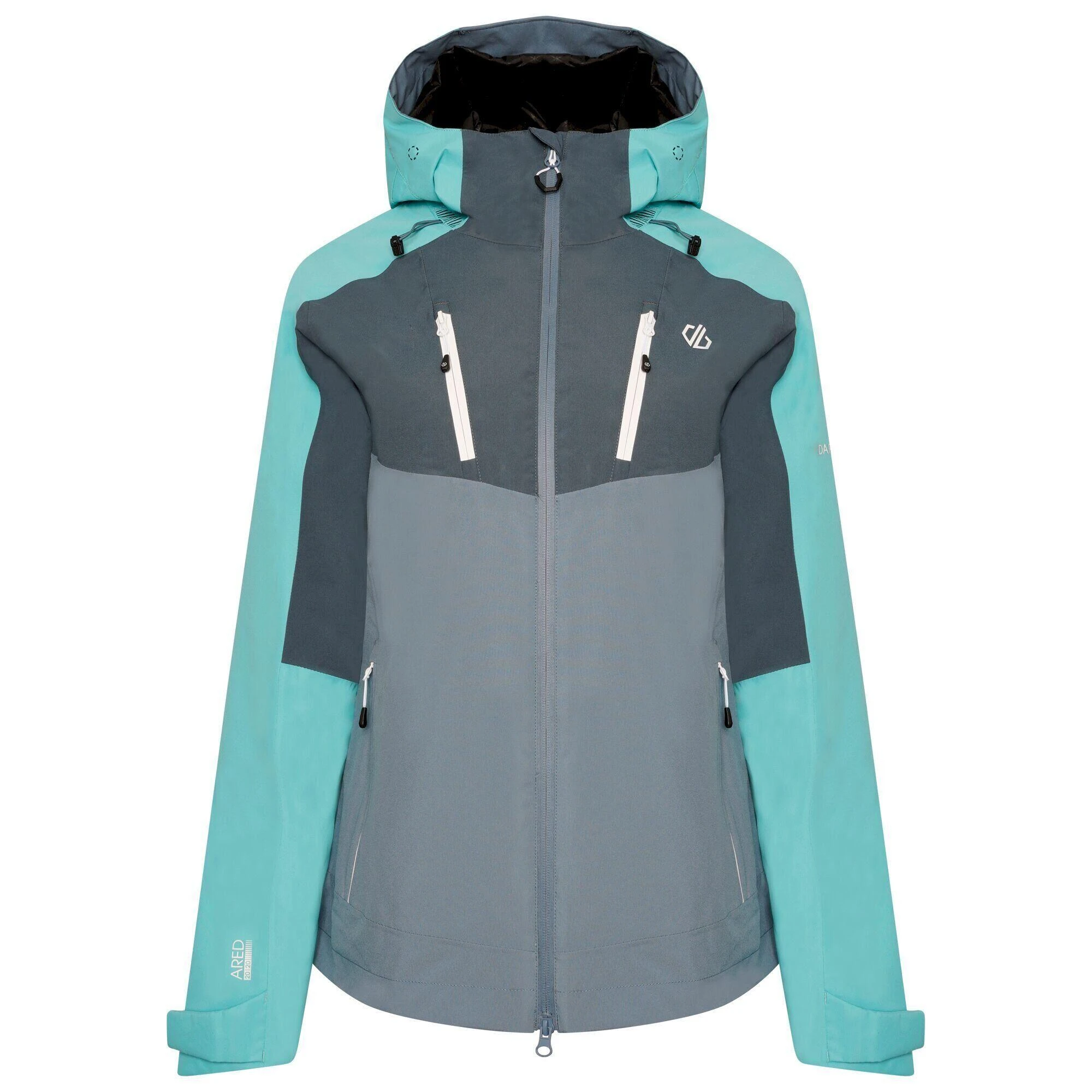 Dare 2b Womens/Ladies Diverse II Waterproof Jacket (Dusty Lavender/Lupine Lavender) 8 Dare 2b Womens/Ladies Diverse II Waterproof Jacket (Dusty Lavender/Lupine Lavender) - Image 6