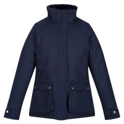Regatta Womens/Ladies Leighton Waterproof Jacket (Navy)