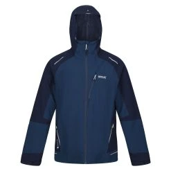Regatta Mens Highton Pro Waterproof Jacket (Bright Kiwi/Pacific Green) -jacket shop k629e05f7314343384a5fe8a2498bcffe
