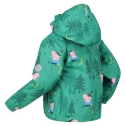 Regatta Childrens/Kids Muddy Puddle Dinosaur Peppa Pig Waterproof Jacket (Jellybean 10 Regatta Childrens/Kids Muddy Puddle Dinosaur Peppa Pig Waterproof Jacket (Jellybean -jacket shop k63e724eec2abbb515150c6baf32d1a59