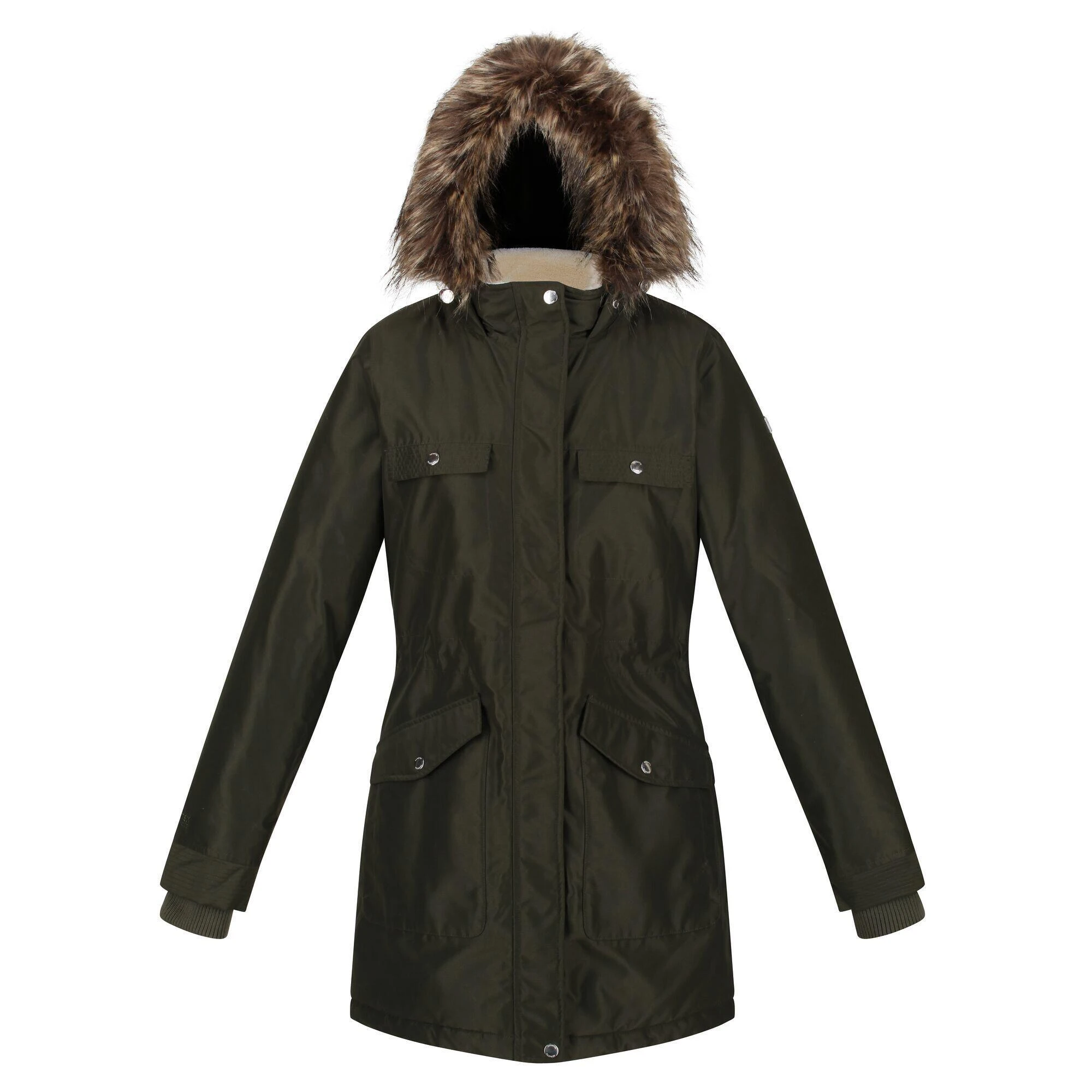 Regatta Womens/Ladies Samiyah Insulated Parka (Black) 12 Regatta Womens/Ladies Samiyah Insulated Parka (Black) - Image 10