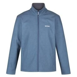 Regatta Mens Cera V Wind Resistant Soft Shell Jacket (Dark Denim)