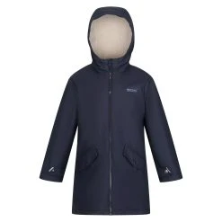 Regatta Childrens/Kids Brynlee Plain Waterproof Jacket (Navy)