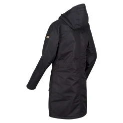 Regatta Womens/Ladies Roanstar III Waterproof Parka (Black) -jacket shop k66c27f8dc5624be0a05744249247d2ca