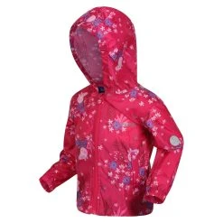 Regatta Childrens/Kids Peppa Pig Packaway Waterproof Jacket (Fusion Pink) 9 Regatta Childrens/Kids Peppa Pig Packaway Waterproof Jacket (Fusion Pink) -jacket shop k6a48692eb1e985b852c3e385123a8712
