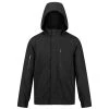 Regatta Mens Feelding Linear Waterproof Bomber Jacket (Black) -jacket shop k6cbdd90f186aedebe1b9f1f040da1d0a