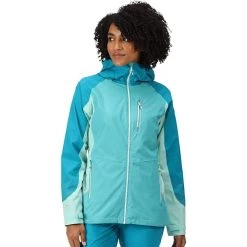 Regatta Womens/Ladies Highton Pro Waterproof Jacket (Rethink Pink/Wild Plum) -jacket shop k6f32a972cb428189bb56117f44ce7c4f