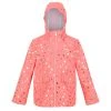 Regatta Childrens/Kids Belladonna Waterproof Jacket (Fusion Coral) 1 Regatta Childrens/Kids Belladonna Waterproof Jacket (Fusion Coral) -jacket shop k7032b2e981e468cba2662ff44de0a084