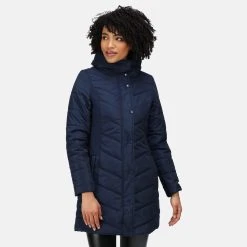 Regatta Womens/Ladies Parthenia Rochelle Humes Insulated Parka (Black) -jacket shop k713465226dae2e859944f129b92fdacd