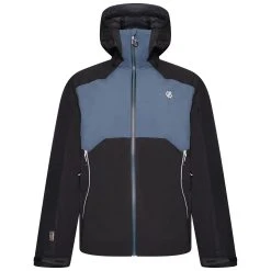 Dare 2b Mens Touchpoint II Waterproof Jacket (Burnt Salmon/Stellar Blue) -jacket shop k7179a84a85c3fcf8048aba7b2c0d6ce7