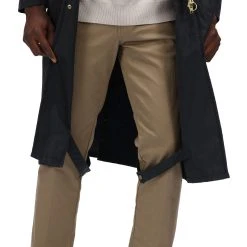 Regatta Mens Cranbrook Waterproof Wax Jacket (Black) -jacket shop k71e9c0f5d9f037122e093d2240e46478