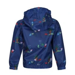 Regatta Childrens/Kids Muddy Puddle Peppa Pig Hooded Waterproof Jacket (Oxford Blue) -jacket shop k727ab83f42ba975c76434748104638fe