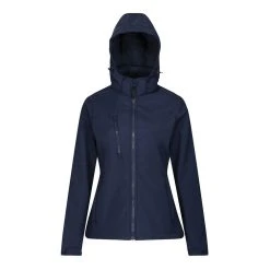 Regatta Womens/Ladies Venturer Hooded Soft Shell Jacket (Black) 30 Regatta Womens/Ladies Venturer Hooded Soft Shell Jacket (Black) -jacket shop k728979922cc9047d3805002d44d0b4c8