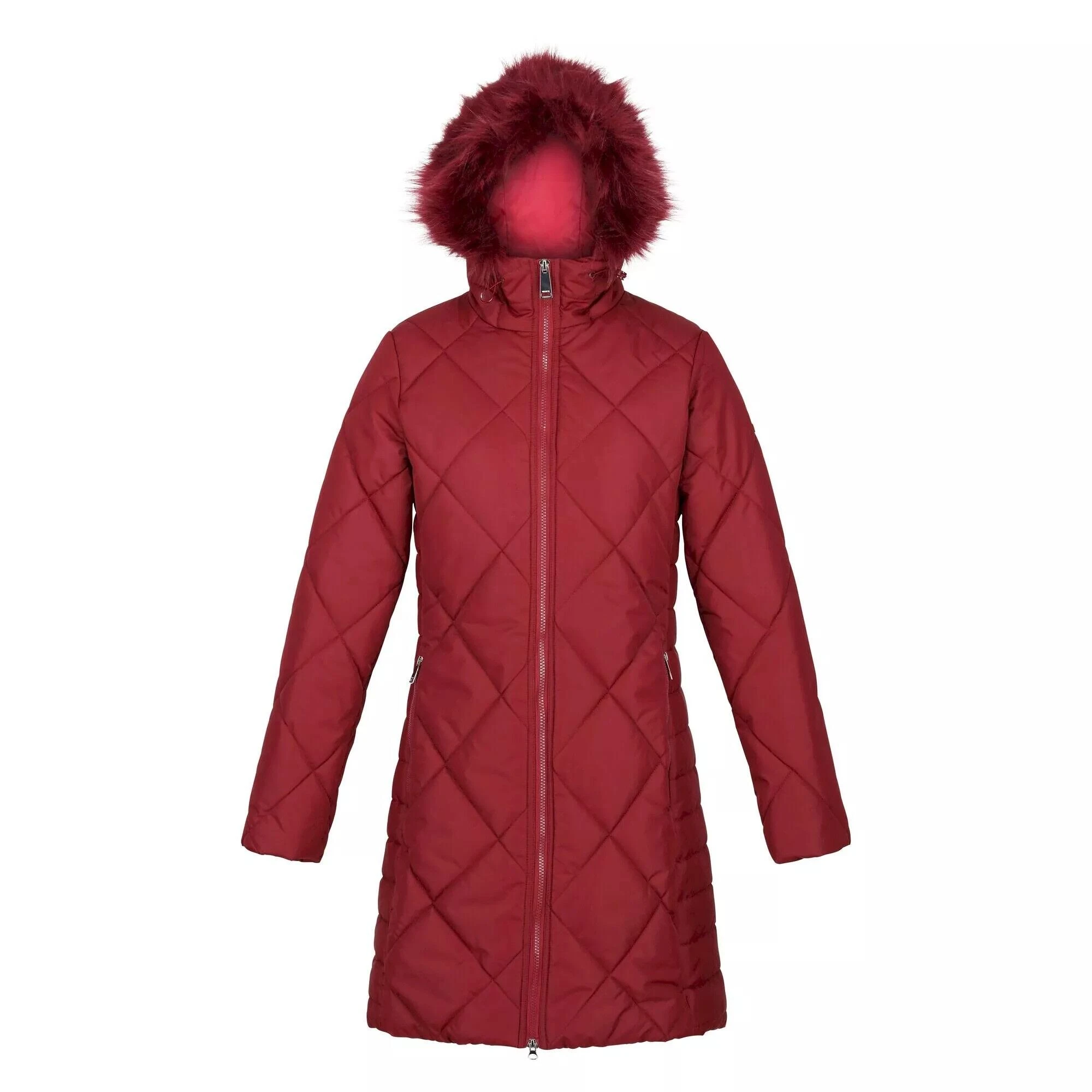 Regatta Womens/Ladies Fritha II Insulated Parka (Cabernet) 3 Regatta Womens/Ladies Fritha II Insulated Parka (Cabernet)