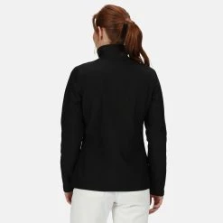 Regatta Womens/Ladies Honestly Made Softshell Jacket (Black) -jacket shop k72a0035b94233ffb505e80360e863ddb