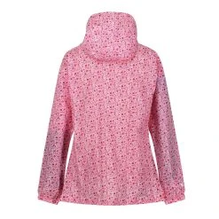 Regatta Womens/Ladies Pack It Ditsy Print Waterproof Jacket (Papaya) -jacket shop k72b08cd89adf4caef068a25829d6d82e