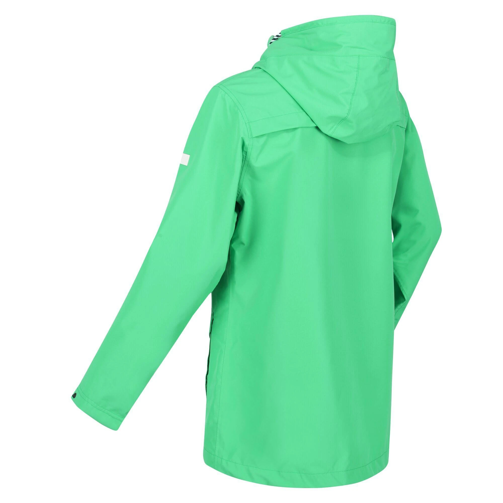 Regatta Womens/Ladies Bayarma Lightweight Waterproof Jacket (Vibrant Green) 5 Regatta Womens/Ladies Bayarma Lightweight Waterproof Jacket (Vibrant Green) - Image 3