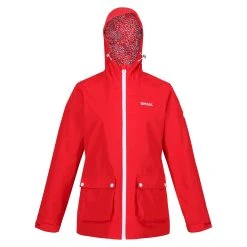 Regatta Womens/Ladies Baysea Waterproof Jacket (True Red)