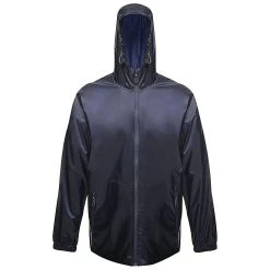 Regatta Pro Mens Packaway Waterproof Breathable Jacket (Black) -jacket shop k767e4d7d95b4728777ea6b123c078c33