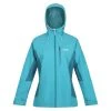 Regatta Womens/Ladies Highton Stretch III Waterproof Jacket (Pagoda Blue/Dragonfly) -jacket shop k7870eb3006f4633bf81fe5be467389e7
