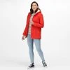 Regatta Womens/Ladies Bergonia II Hooded Waterproof Jacket (Molten Red) 2 Regatta Womens/Ladies Bergonia II Hooded Waterproof Jacket (Molten Red) -jacket shop k7a13838010b57dc78893c8c769f1f53e