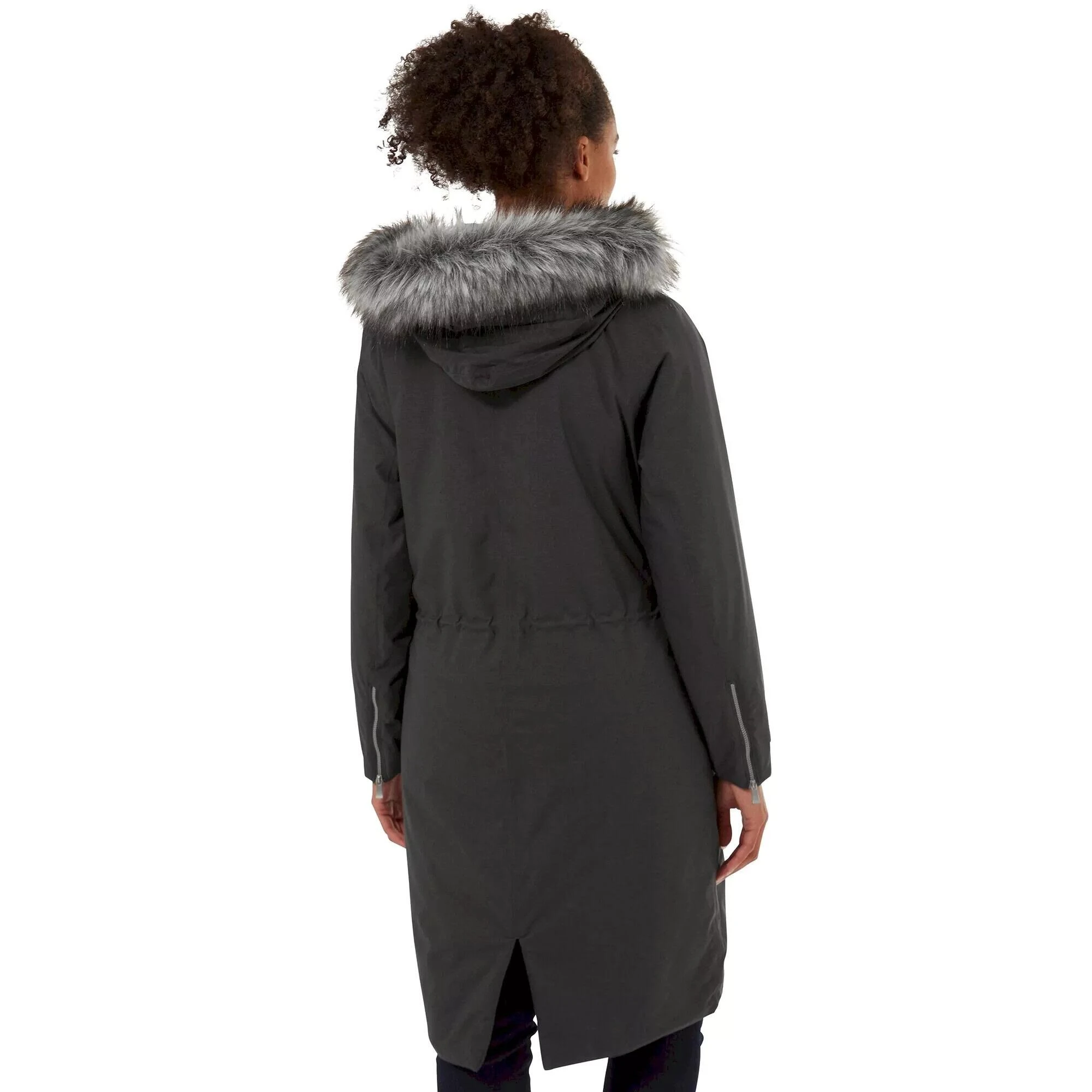 Craghoppers Womens/Ladies Suona Waterproof Jacket (Charcoal) 4 Craghoppers Womens/Ladies Suona Waterproof Jacket (Charcoal) - Image 2