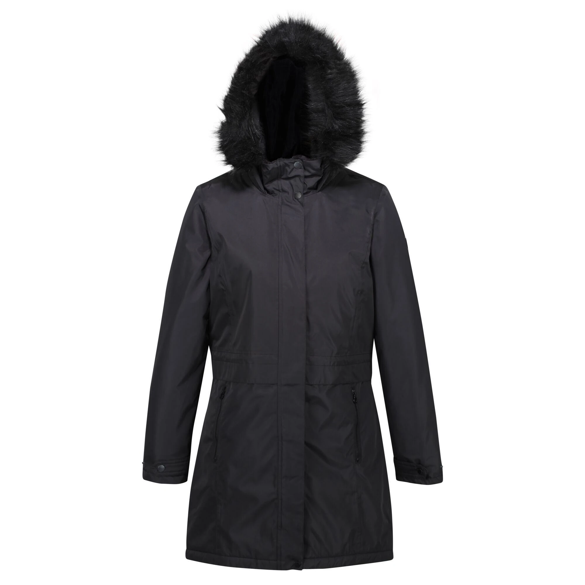 Regatta Womens/Ladies Lexis Parka (Black) 3 Regatta Womens/Ladies Lexis Parka (Black)