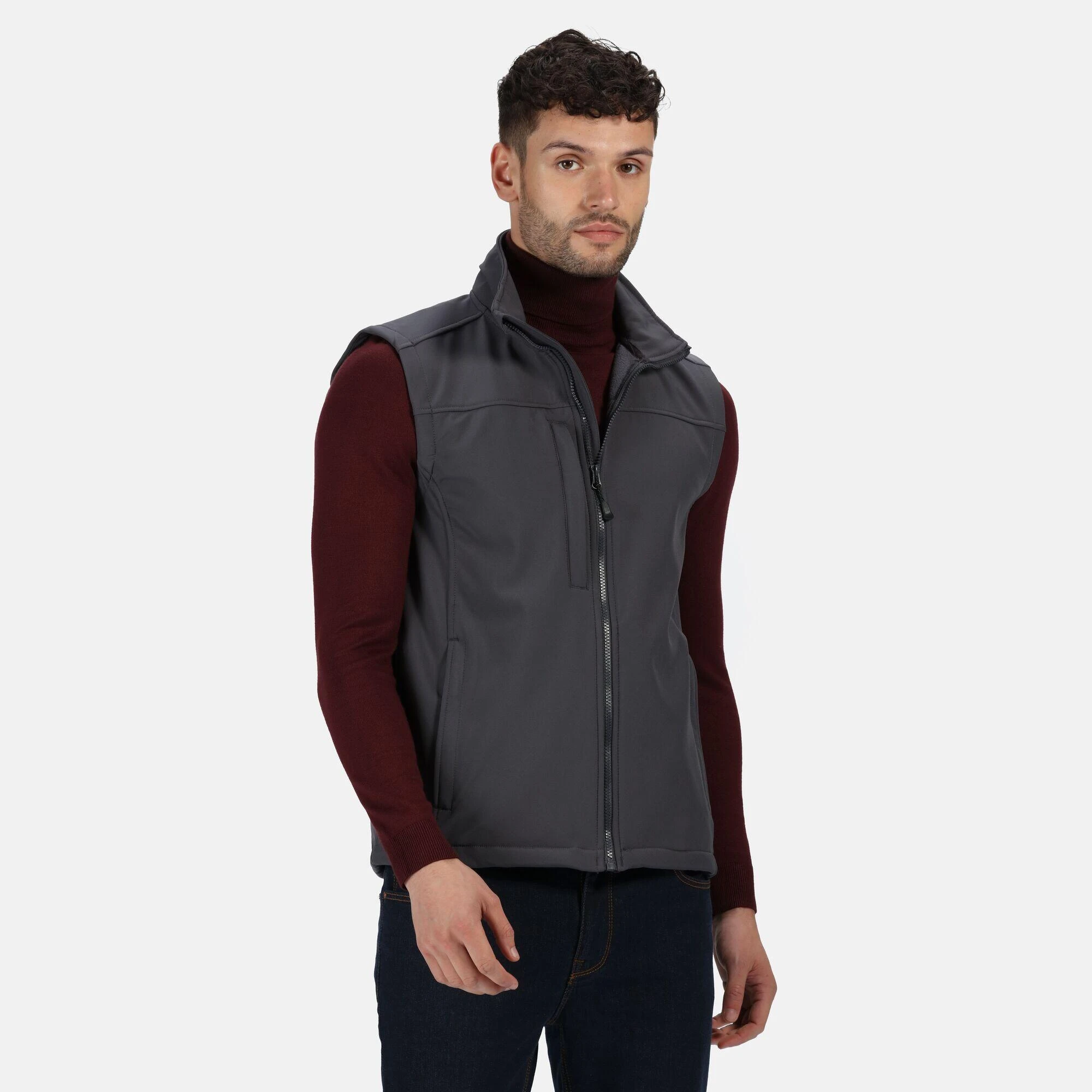 Regatta Mens Flux Softshell Bodywarmer / Sleeveless Jacket Water Repellent And Wind 23 Regatta Mens Flux Softshell Bodywarmer / Sleeveless Jacket Water Repellent And Wind - Image 21