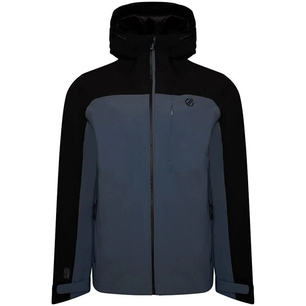 Dare 2b Mens Attain II Waterproof Jacket (Burnt Salmon/Stellar Blue) 8 Dare 2b Mens Attain II Waterproof Jacket (Burnt Salmon/Stellar Blue) - Image 6