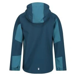Regatta Childrens/Kids Highton III Waterproof Jacket (Black/India Grey) -jacket shop k83c45e78abf46df72dc9ed557a03a2b6