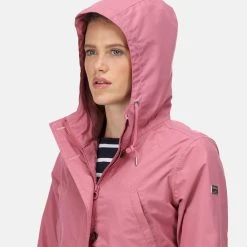 Regatta Womens/Ladies Nahla Waterproof Jacket (Green Fields) -jacket shop k8538a0e566845235595343c2e9c4922b