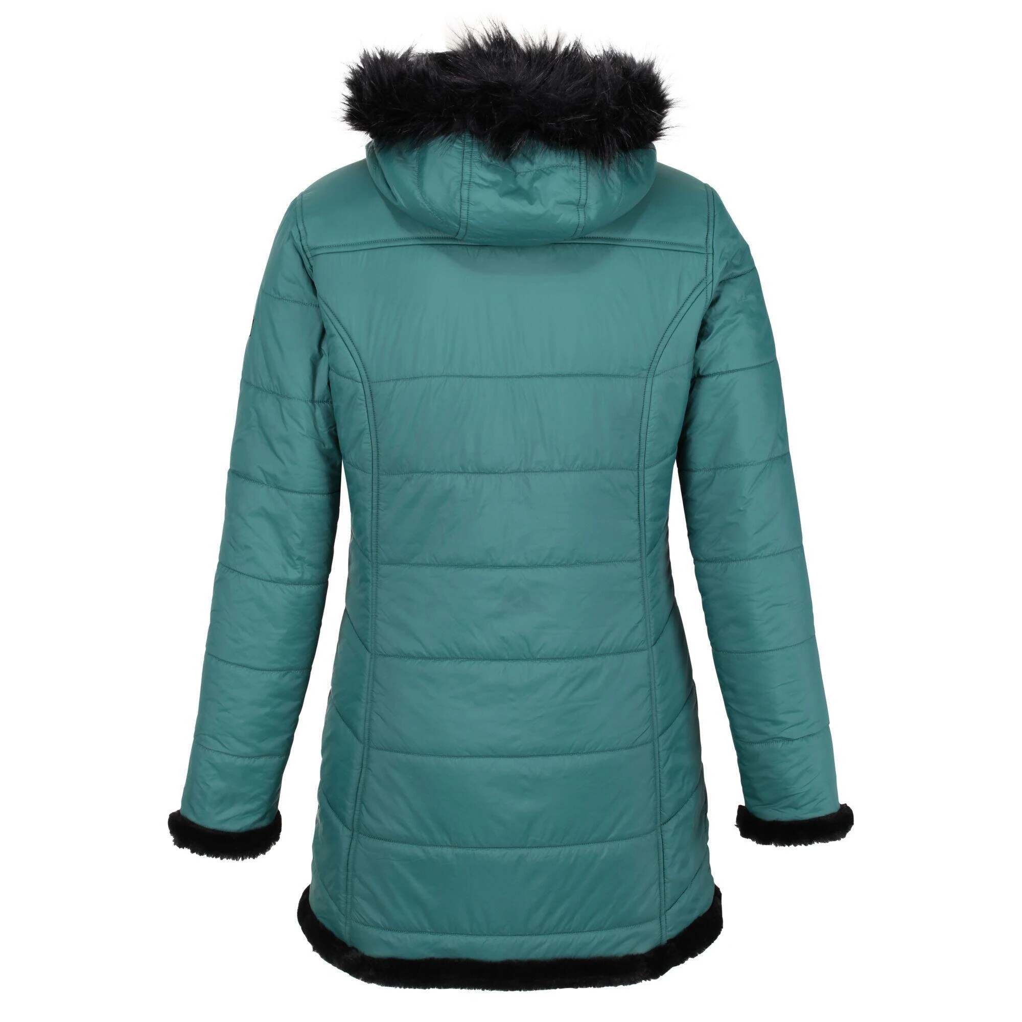 Regatta Womens/Ladies Charlize Insulated Parka (Black) 17 Regatta Womens/Ladies Charlize Insulated Parka (Black) - Image 15