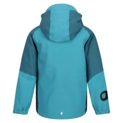 Regatta Childrens/Kids Hydrate VII 3 In 1 Waterproof Jacket (Bright Kiwi/Black) -jacket shop k867dfa21fc684904769ae88eb7f76589