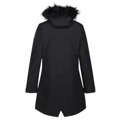 Regatta Womens/Ladies Serleena II Faux Fur Insulated Winter Parka (Mustard Seed) -jacket shop k86a6d09450a4f55302aba59f22652885