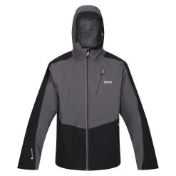 Regatta Mens Highton Stretch II Waterproof Jacket (Admiral Blue/Pacific Green) -jacket shop k899ecb0eae89c2742a8de4025de499e1