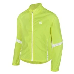 Dare 2b Childrens/Kids Cordial Reflective Cycling Shell Jacket (Fluro Yellow) -jacket shop k8ac84fc2338cf4491570ee63021407d6