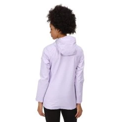 Regatta Womens/Ladies Hamara III Waterproof Jacket (Pastel Lilac) -jacket shop k8aef8d1f969979105e2ae194845e4d81