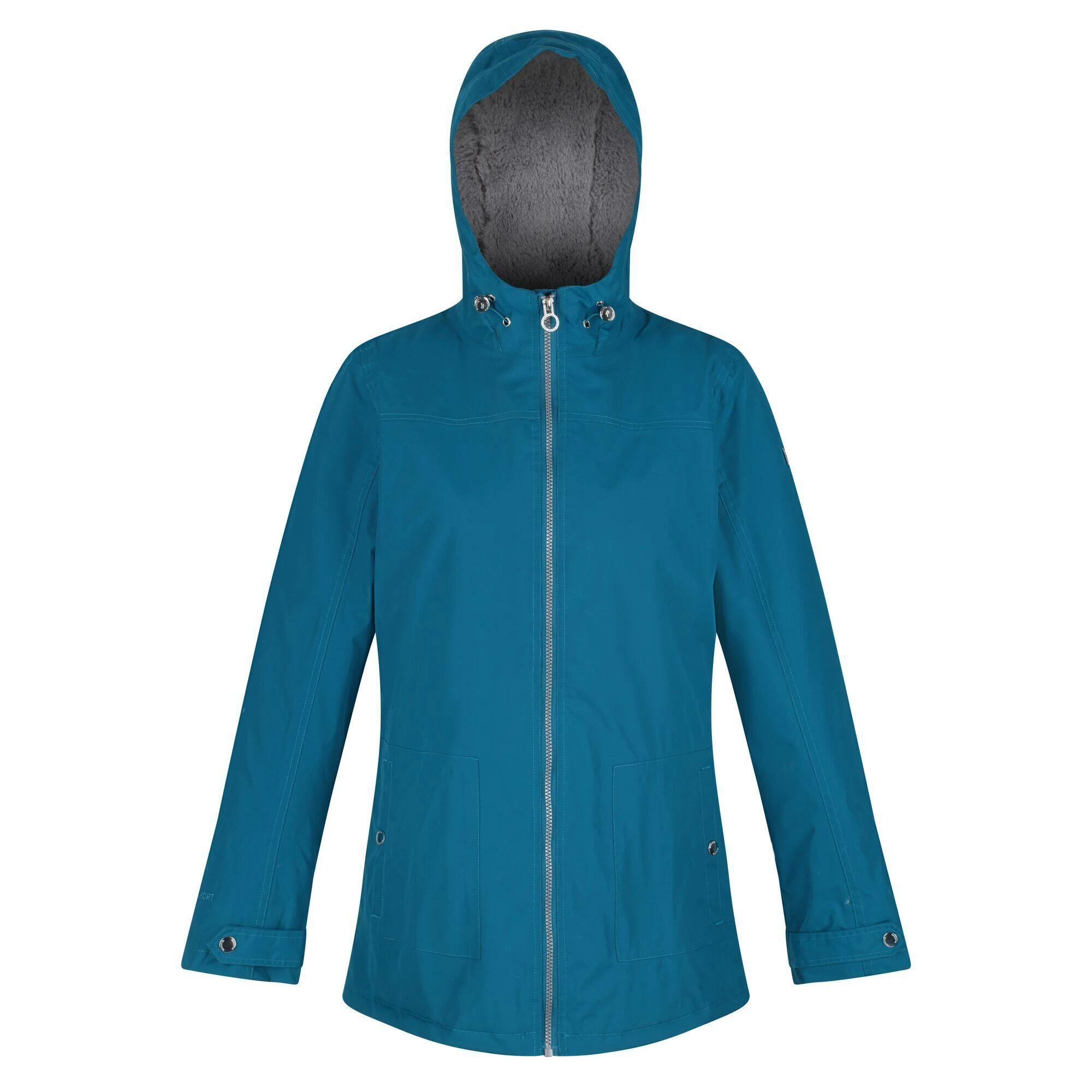 Regatta Womens/Ladies Bergonia II Hooded Waterproof Jacket (Molten Red) 20 Regatta Womens/Ladies Bergonia II Hooded Waterproof Jacket (Molten Red) - Image 18