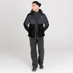 Dare 2b Mens Observe II Waterproof Ski Jacket (Athletic Blue/Ebony Grey) 19 Dare 2b Mens Observe II Waterproof Ski Jacket (Athletic Blue/Ebony Grey) -jacket shop k8c213e0b338b09067344dfcf1a665b58