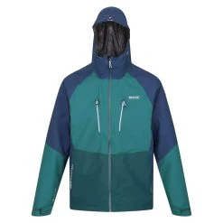 Regatta Mens Sacramento VIII Waterproof Jacket (Black/Dark Grey) -jacket shop k8ce235aff1475b983dda67a2226dd911