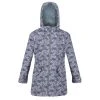 Regatta Girls Talei Floral Waterproof Jacket (Balsam Green)