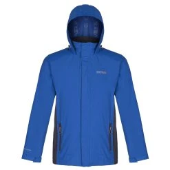 Regatta Great Outdoors Mens Outdoor Classic Matt Hooded Waterproof Jacket (Pacific -jacket shop k8e59a463f60f0c4dc40aba4217c14db2