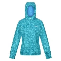 Regatta Womens/Ladies Serenton Foil Waterproof Jacket (White) -jacket shop k909d565f9f80e5b2c5775611765e6d23