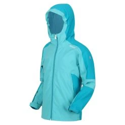 Regatta Childrens/Kids Rayz Waterproof Jacket (Neon Peach/Fusion Coral) 26 Regatta Childrens/Kids Rayz Waterproof Jacket (Neon Peach/Fusion Coral) -jacket shop k90ca99ce33b035813eb328d9730c3177
