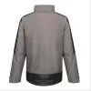 Regatta Mens Contrast Waterproof Shell Jacket (Seal Grey/Black)