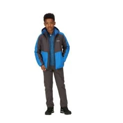 Regatta Childrens/Kids Volcanics VI Waterproof Jacket (Black/Dark Grey) 23 Regatta Childrens/Kids Volcanics VI Waterproof Jacket (Black/Dark Grey) -jacket shop k917e9c101e9a45493b99d4a3f19548d8